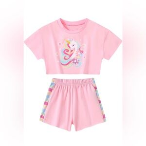 Pink Unicorn Kids Pajamas